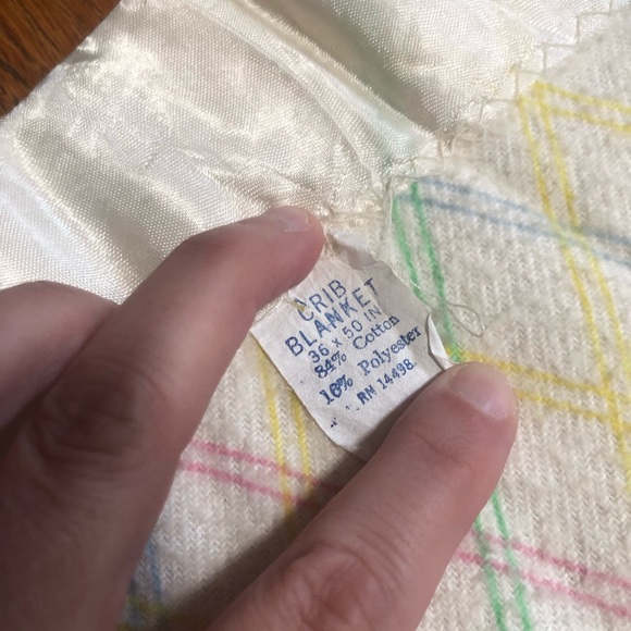 Vintage 1980’s Cabbage Patch Kids Baby Blanket - Picture 3 of 7